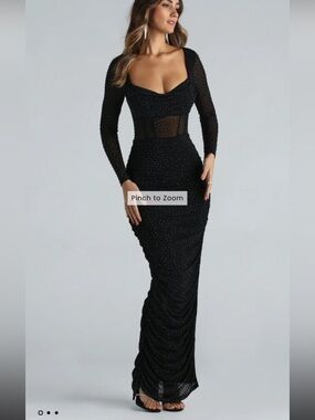 ✨CLOSET CLOSING SALE✨ Windsor Rhinestone Dress NWT